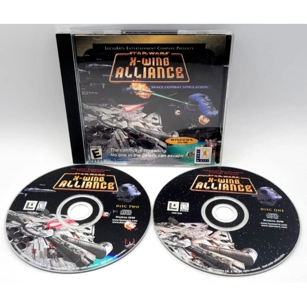 Star Wars X-Wing Alliance 2-disc PC game - 1999